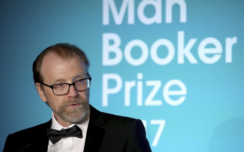 George Saunders at the Man Book Prize awards ceremony