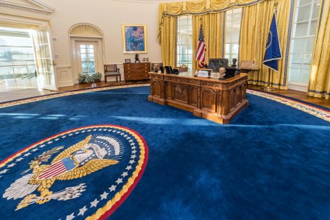 A picture of the Oval Office