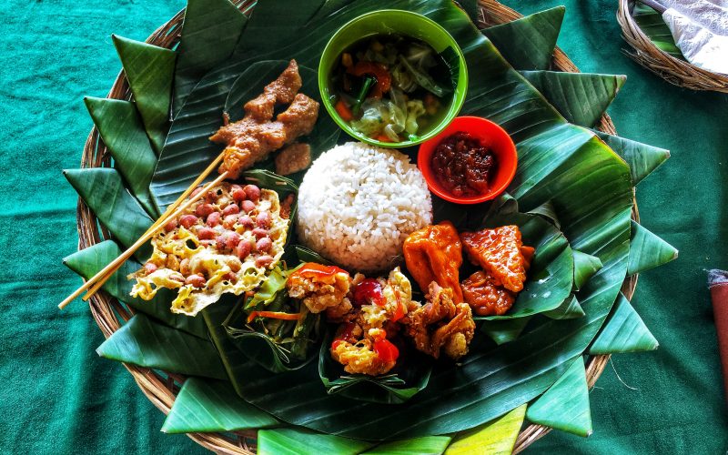 Photo of Bali food.