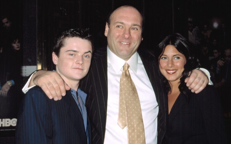 cast of The Sopranos at the show's premiere