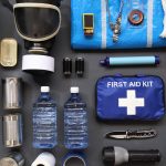 An array of first aid supplies